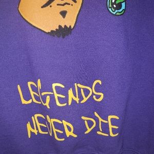 999, Authentic Legends Never Die Sweatshirt, Large